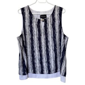 ✨Frank Lyman Abstract Sleeveless Blouse - Size 16